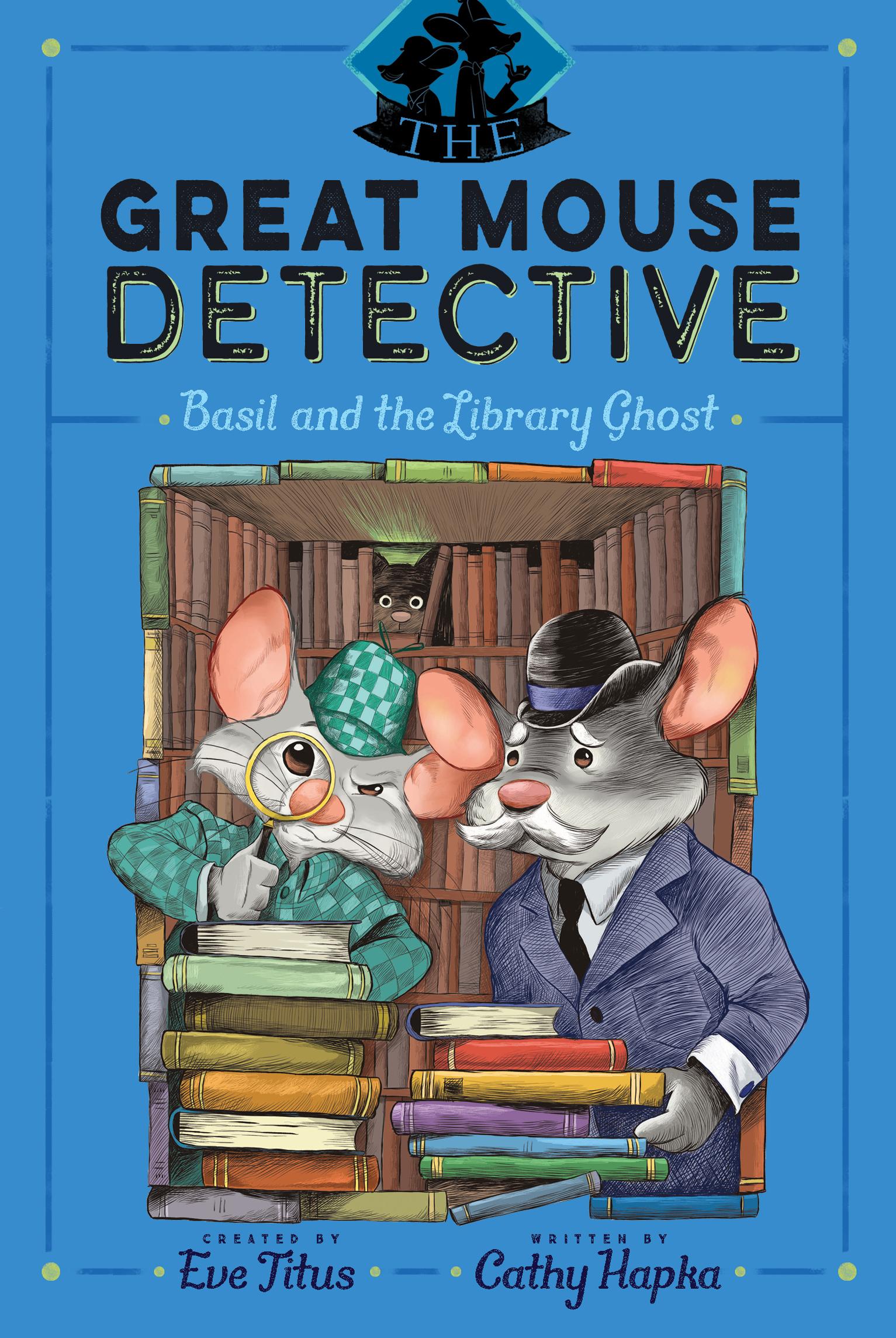 Vorderes Coverbild Basil and the Library Ghost