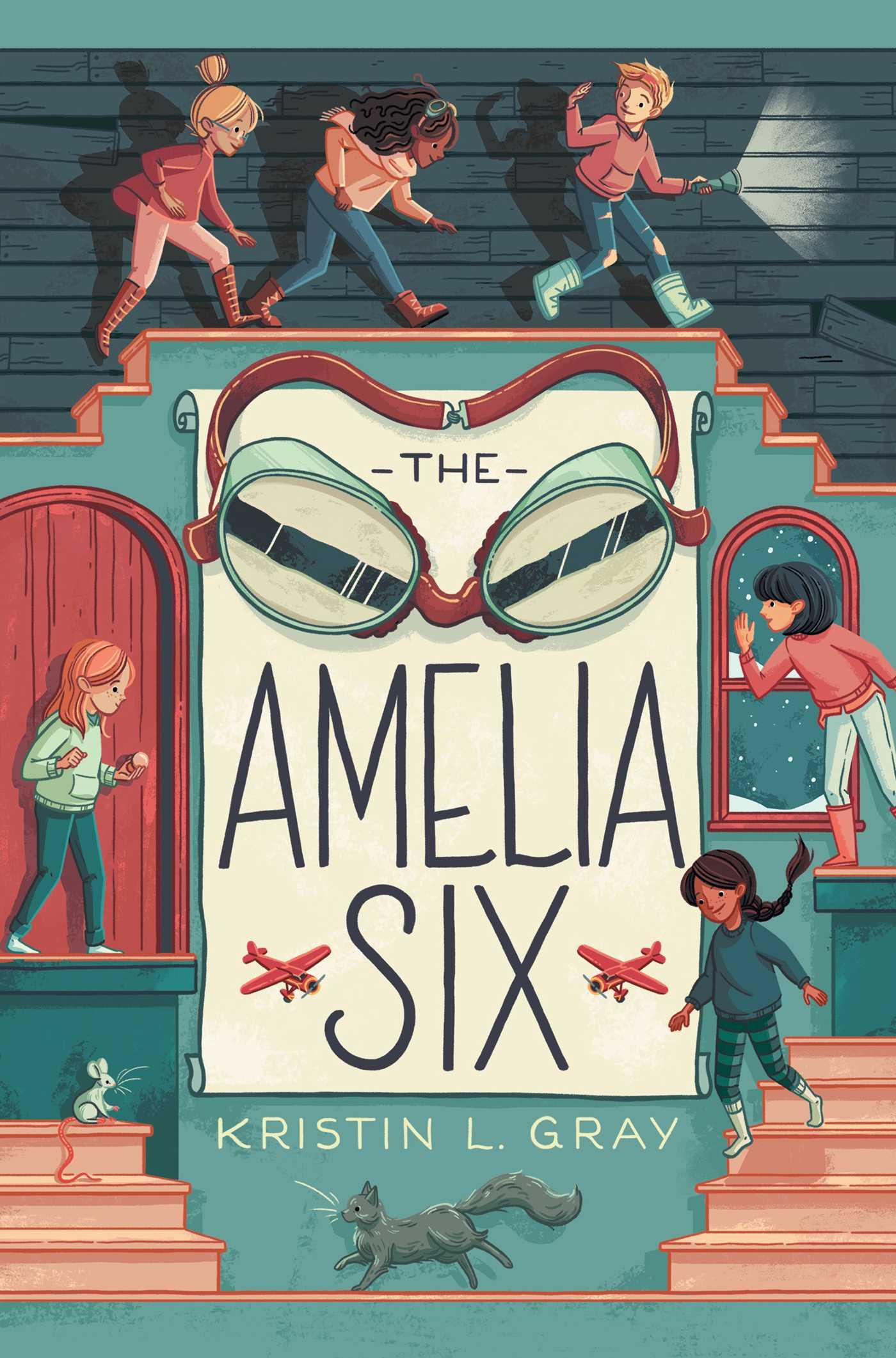 Vorderes Coverbild The Amelia Six
