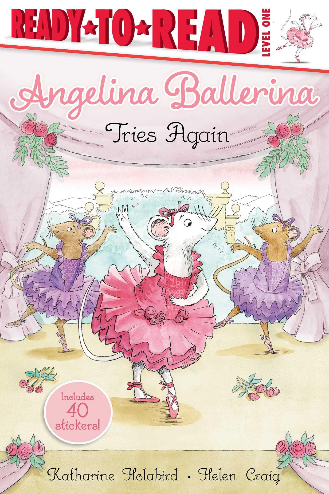 Vorderes Coverbild Angelina Ballerina Tries Again