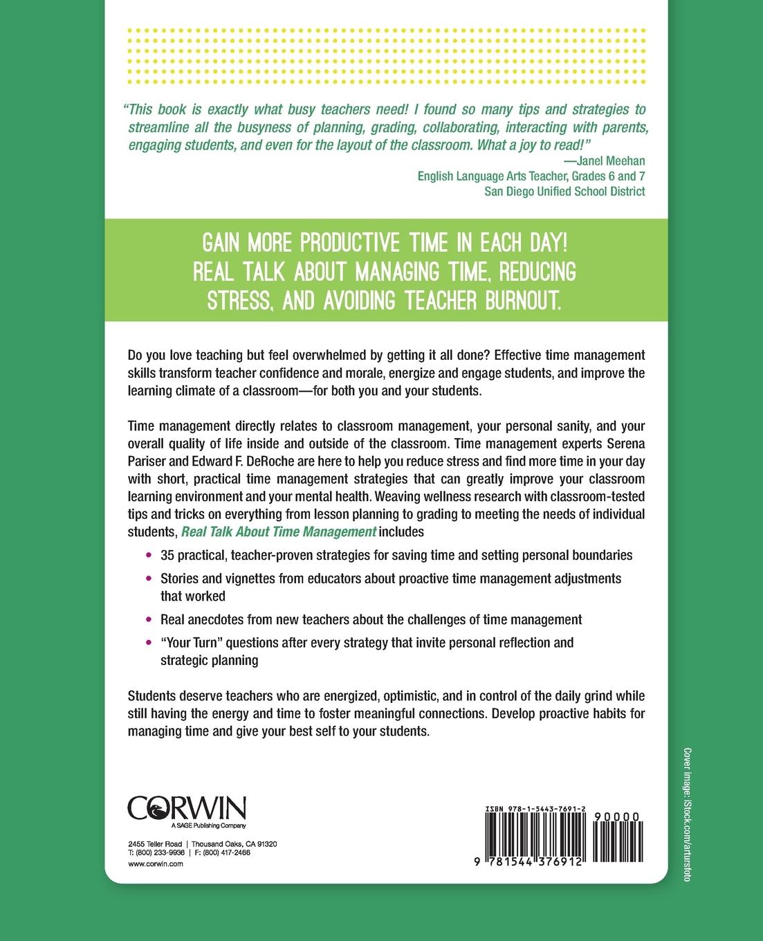 Rückseitencover Real Talk About Time Management