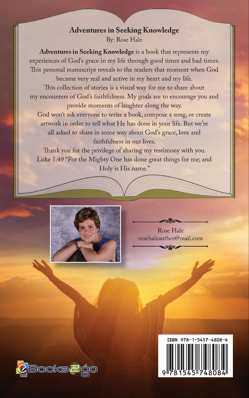 Rückseitencover Adventures in Seeking Knowledge