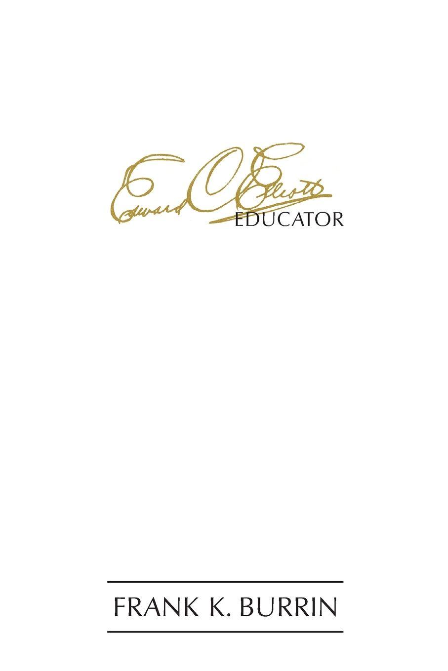 Vorderes Coverbild Edward Charles Elliott, Educator