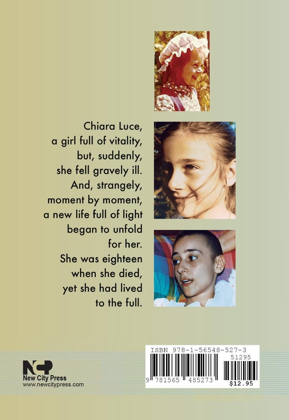 Rückseitencover Chiara Luce