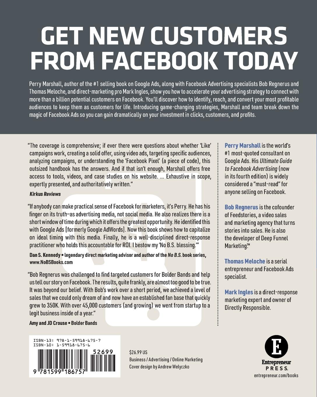 Rückseitencover Ultimate Guide to Facebook Advertising