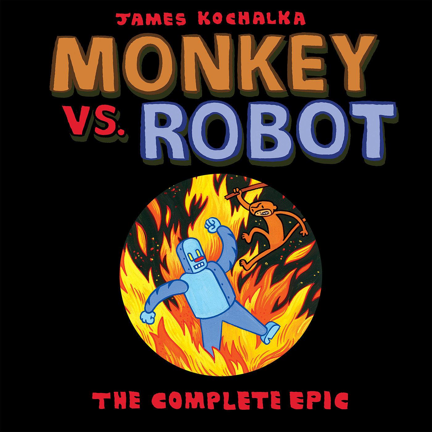 Vorderes Coverbild Monkey vs. Robot: The Complete Epic