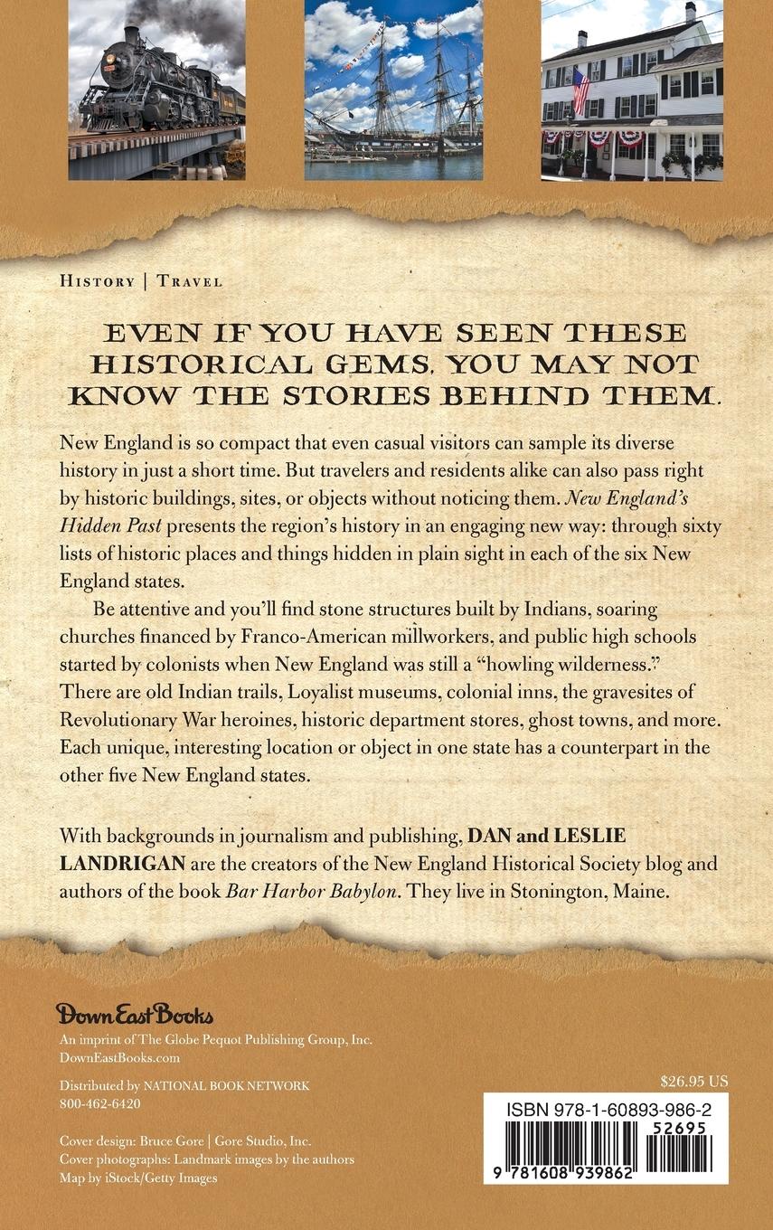 Rückseitencover New England's Hidden Past