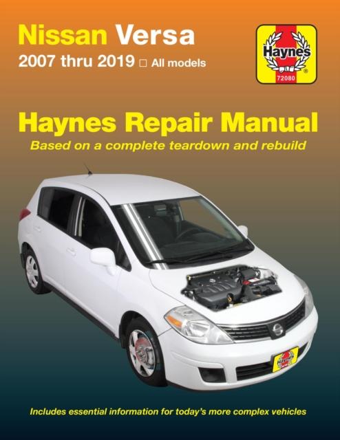 Vorderes Coverbild Nissan Versa for Versa (2007-2019) (USA)