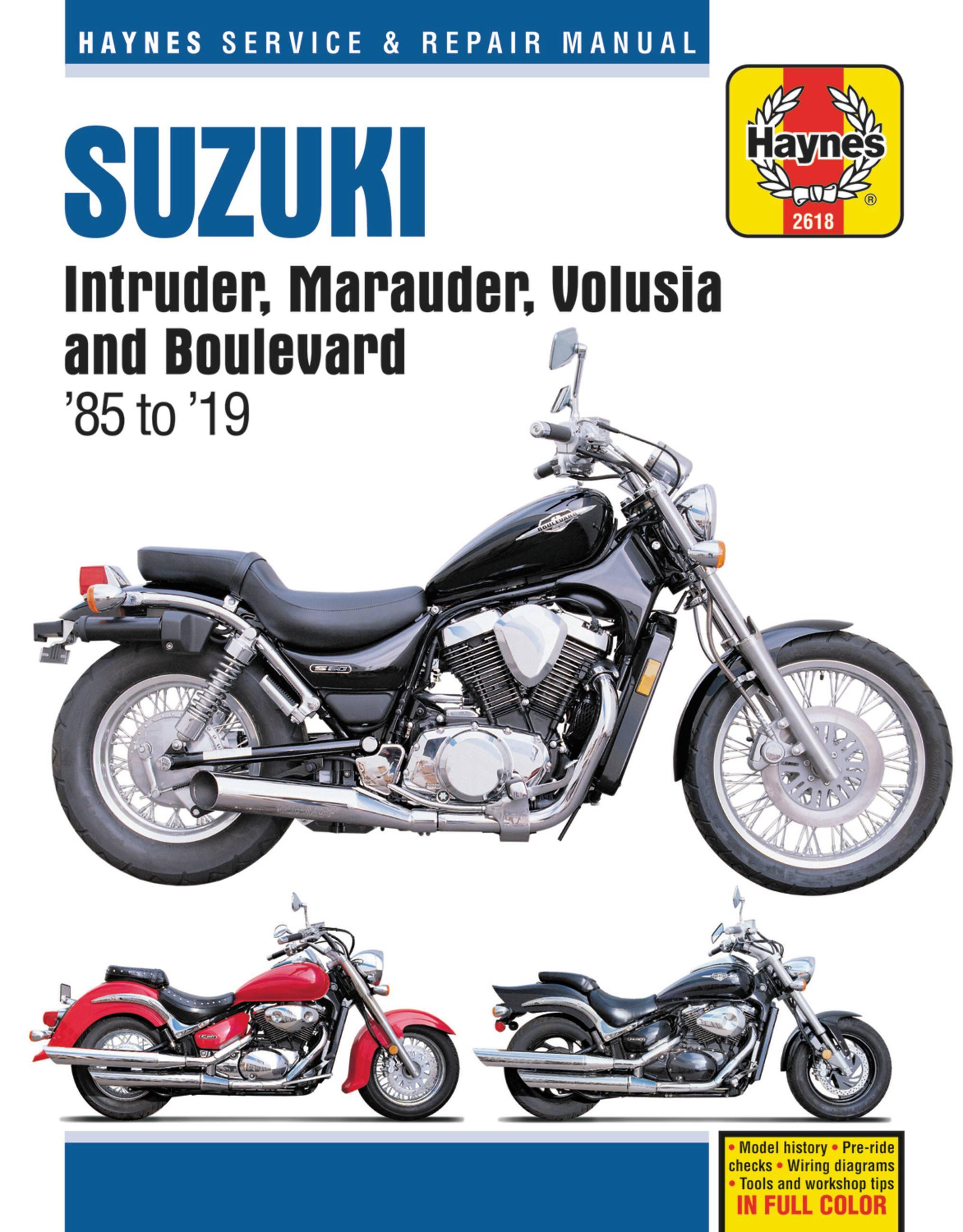 Vorderes Coverbild Suzuki Intruder, Marauder, Volusia & Boulevard