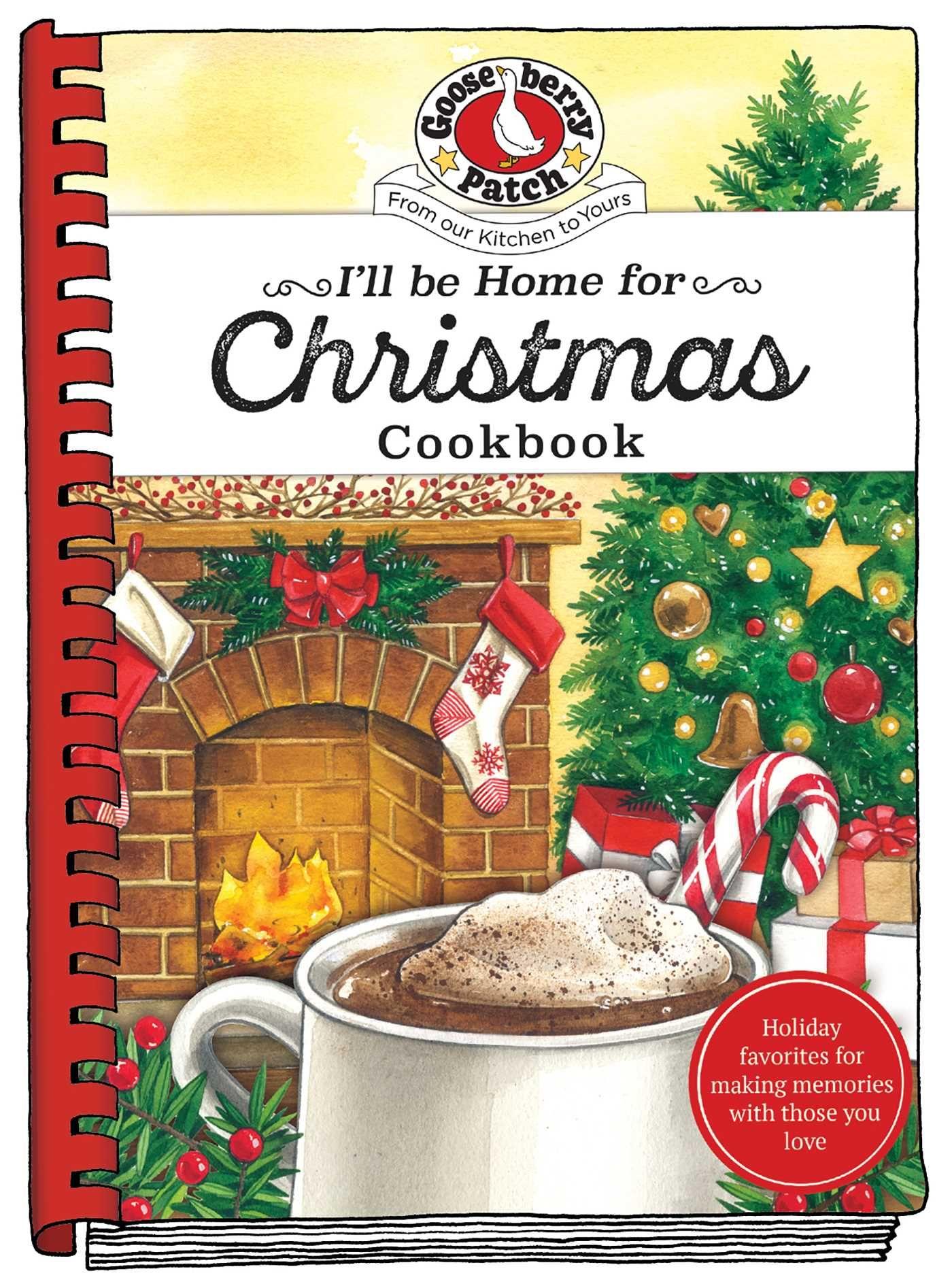 Vorderes Coverbild I'll Be Home for Christmas Cookbook