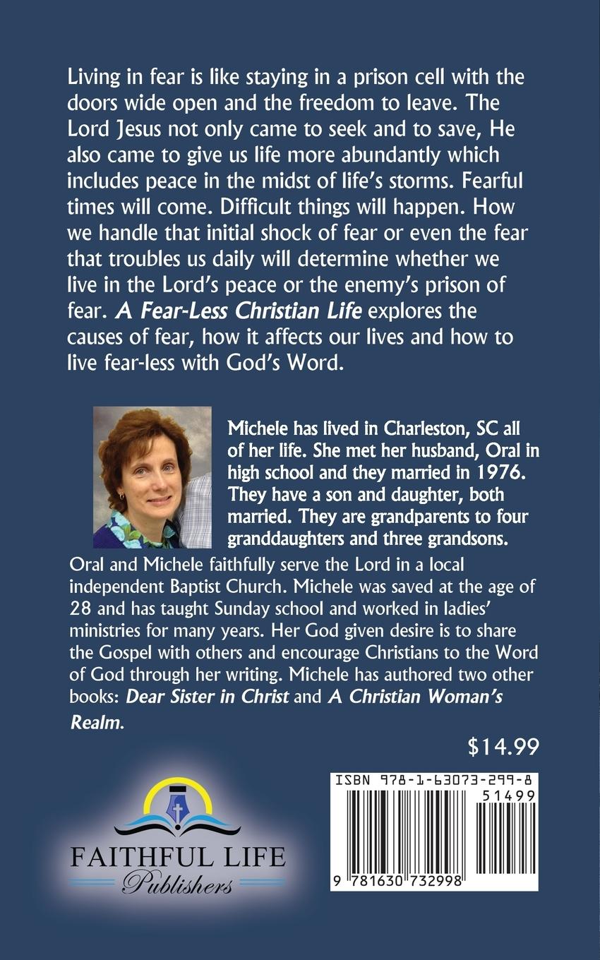 Rückseitencover A Fear-Less Christian Life
