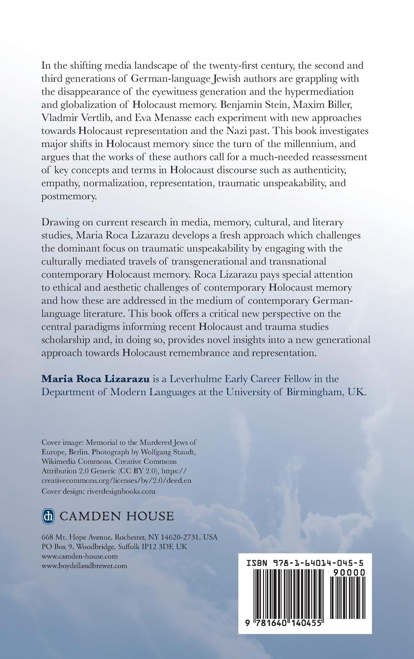 Rückseitencover Renegotiating Postmemory