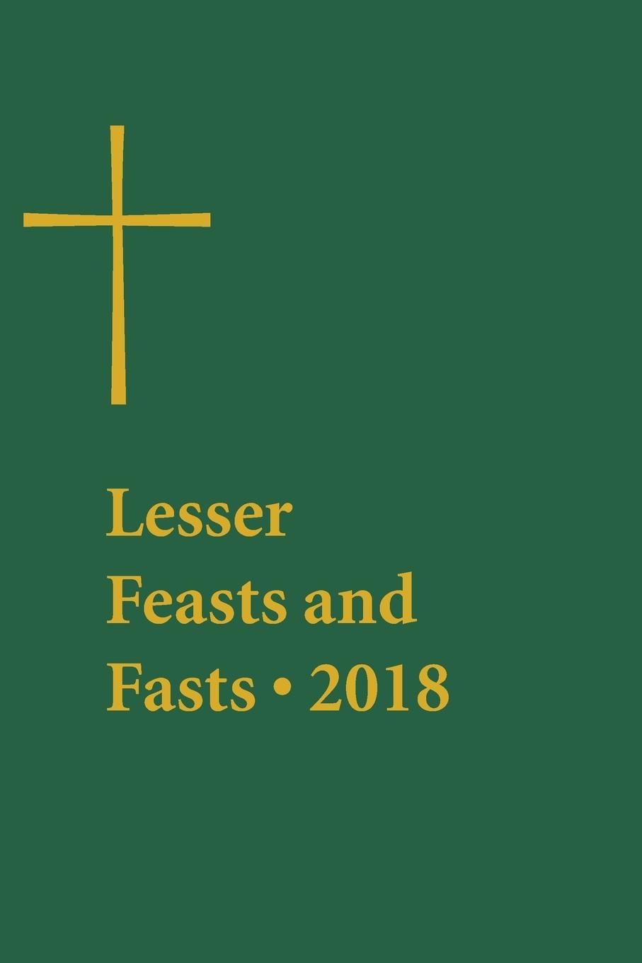 Vorderes Coverbild Lesser Feasts and Fasts 2018