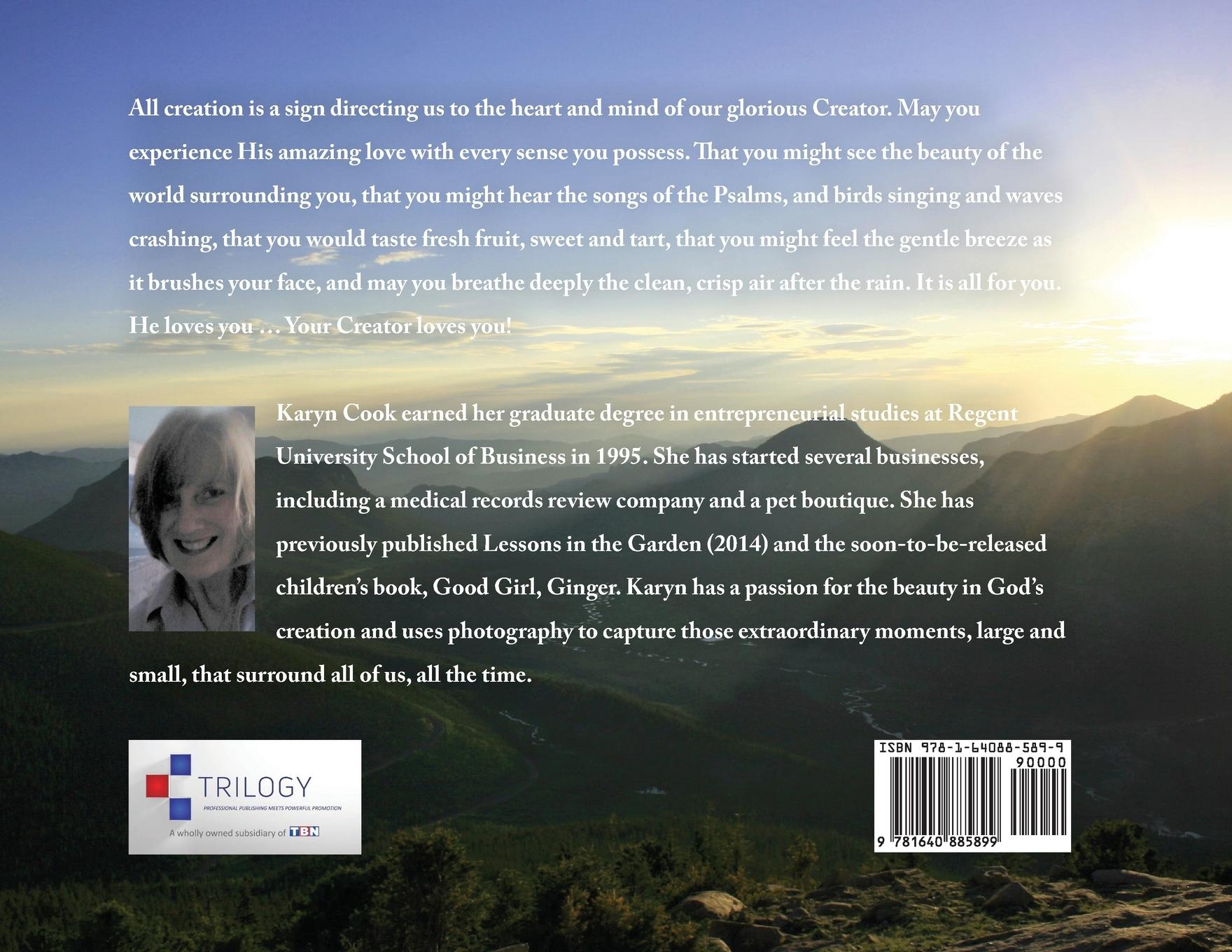 Rückseitencover Steadfast Love: A Photographic Journey Through the Book of Psalms