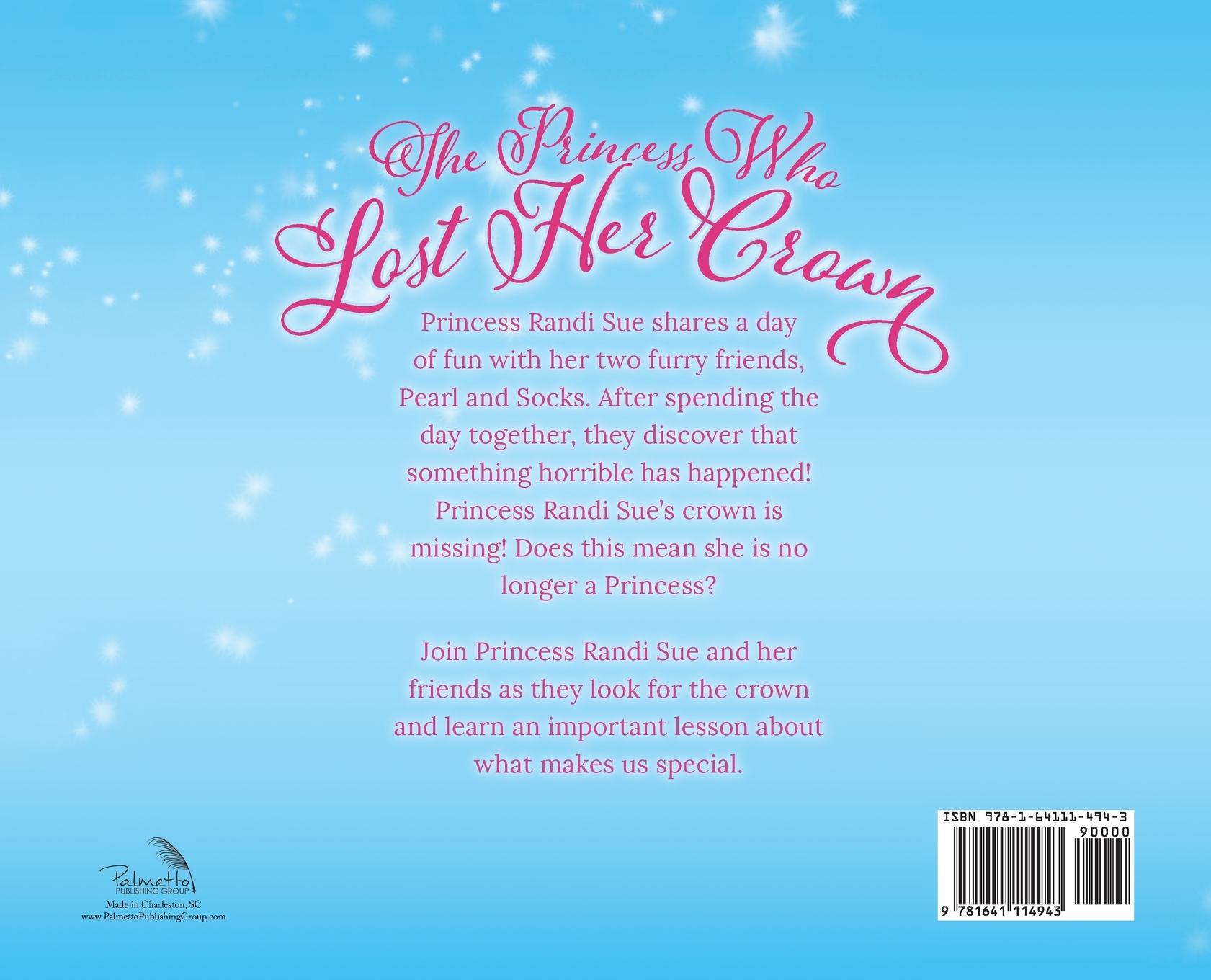 Rückseitencover The Princess Who Lost Her Crown