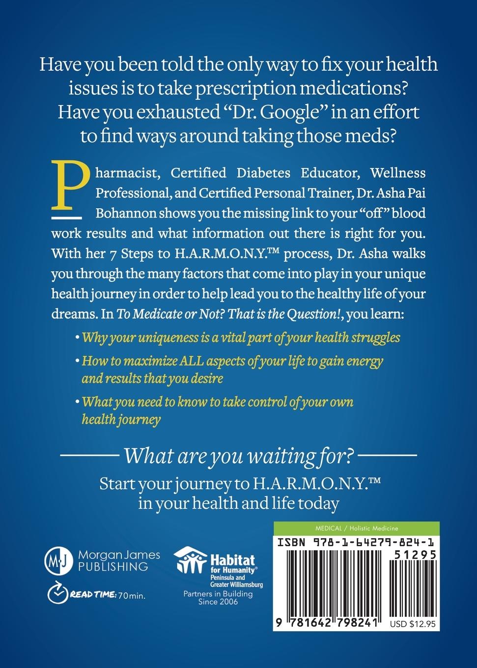 Rückseitencover To Medicate or Not? That is the Question!