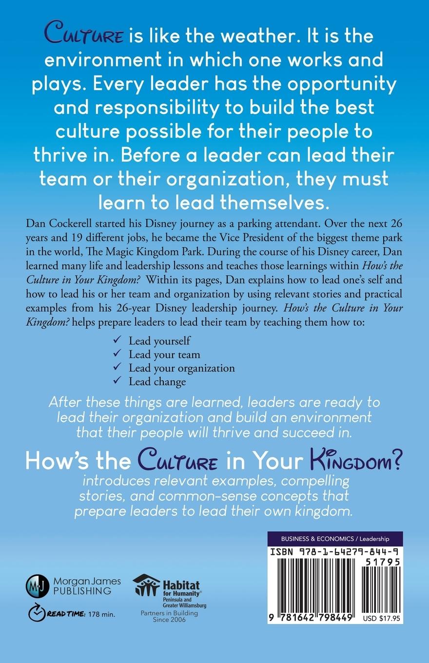 Rückseitencover How's the Culture in Your Kingdom?