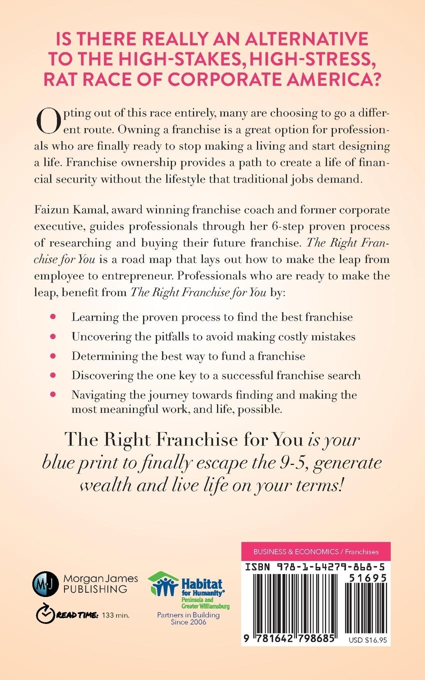 Rückseitencover The Right Franchise for You