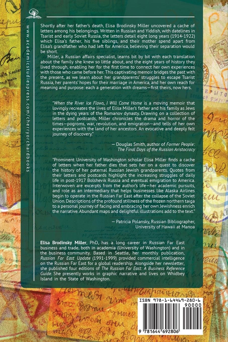 Rückseitencover When the River Ice Flows, I Will Come Home