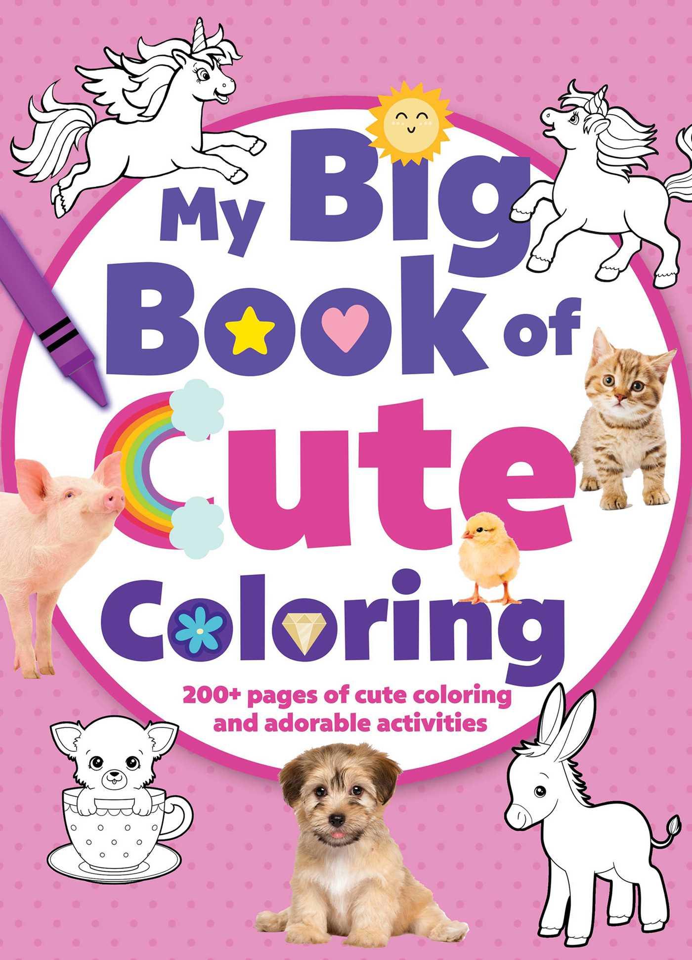 Vorderes Coverbild My Big Book of Cute Coloring