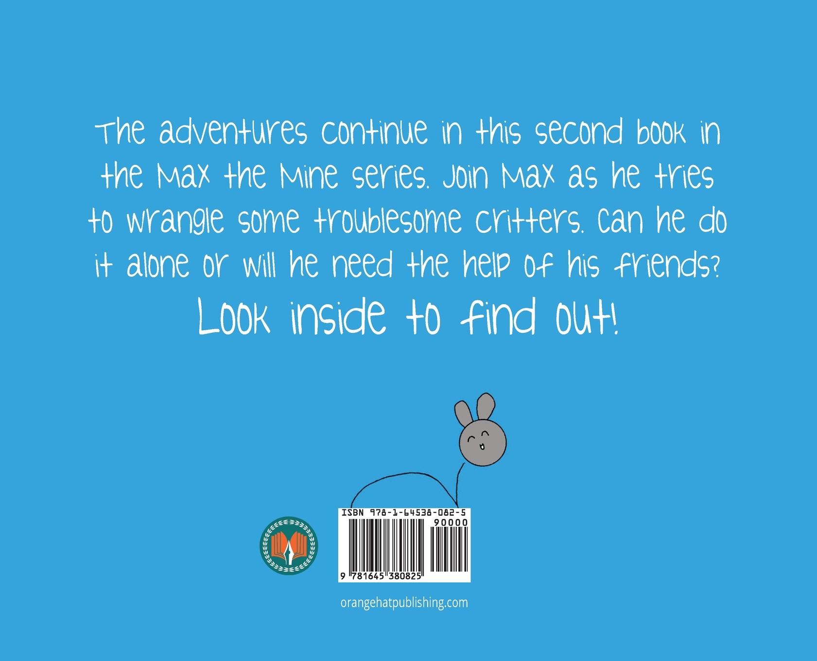 Rückseitencover Max the Mine and the Troublesome Dustbunnies