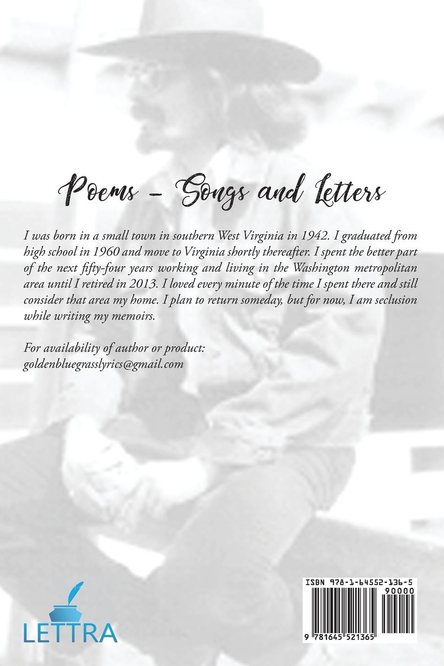 Rückseitencover Poems - Songs and Letters Volume 2