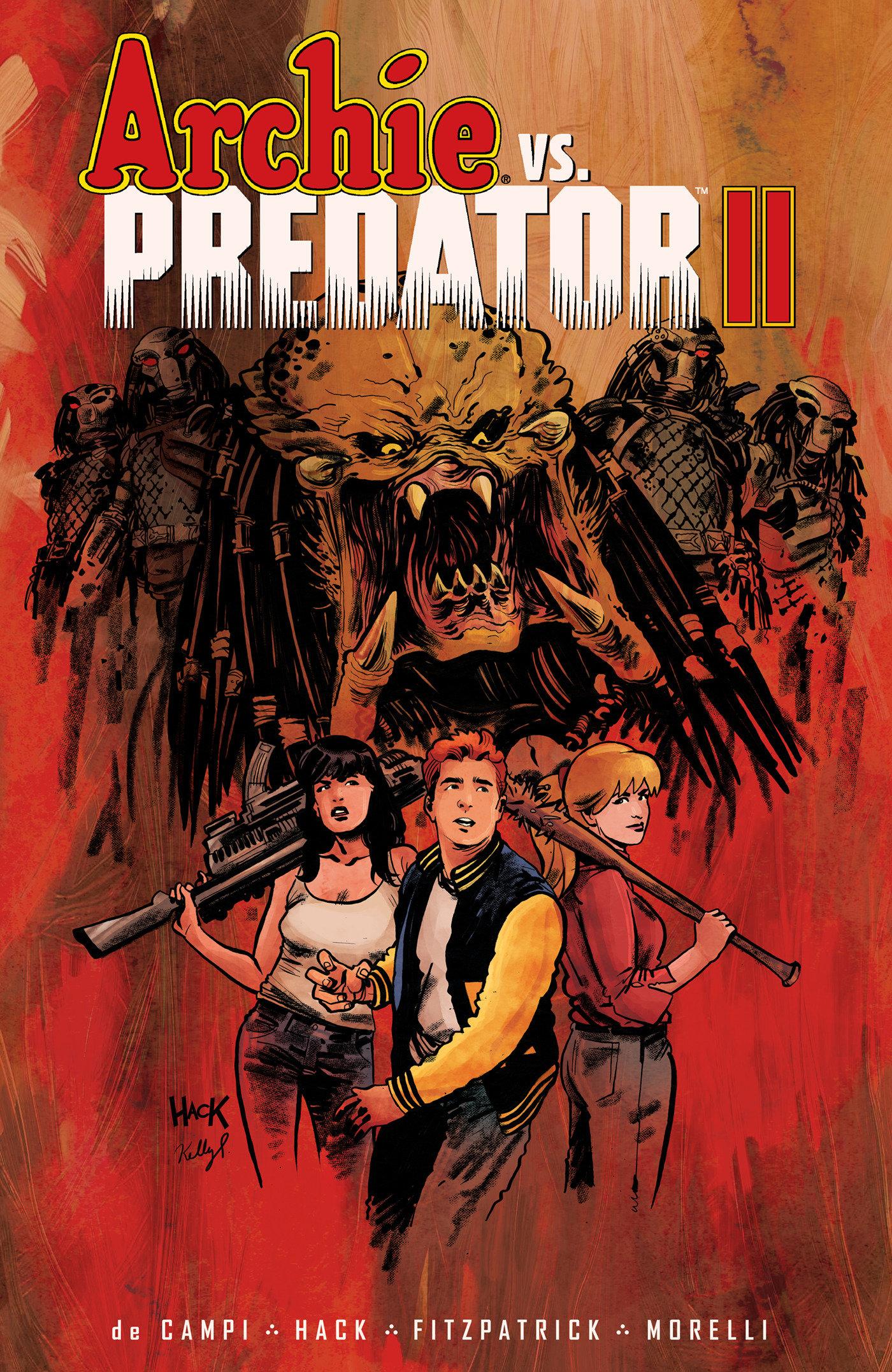 Vorderes Coverbild Archie vs. Predator II