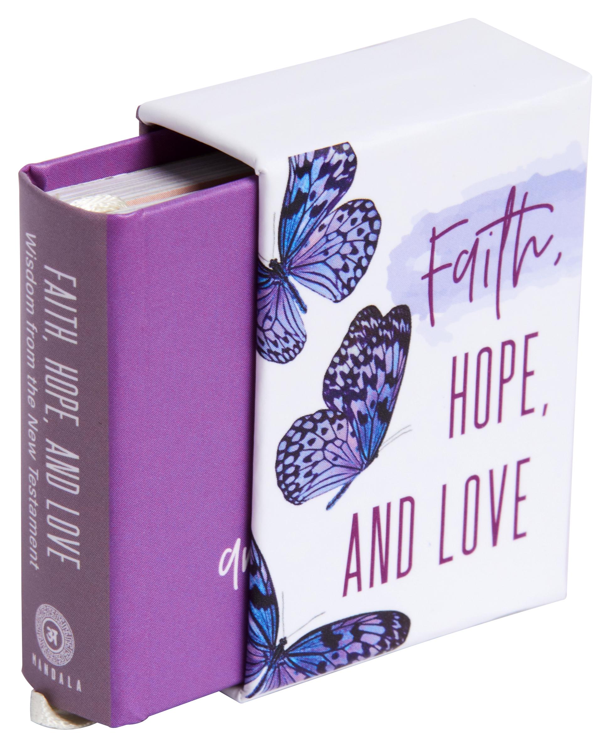 Vorderes Coverbild Faith, Hope, and Love (Tiny Book)