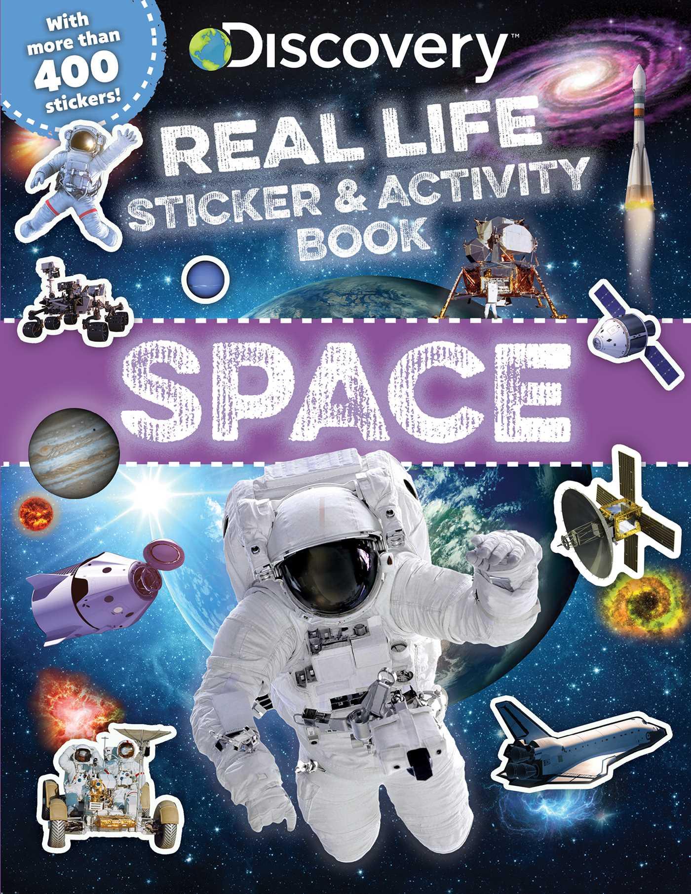 Vorderes Coverbild Discovery Real Life Sticker and Activity Book: Space