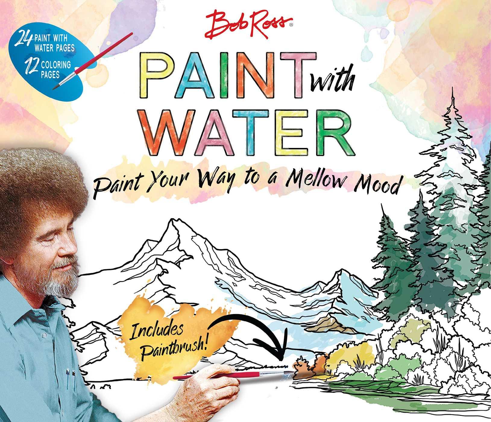 Vorderes Coverbild Bob Ross Paint with Water