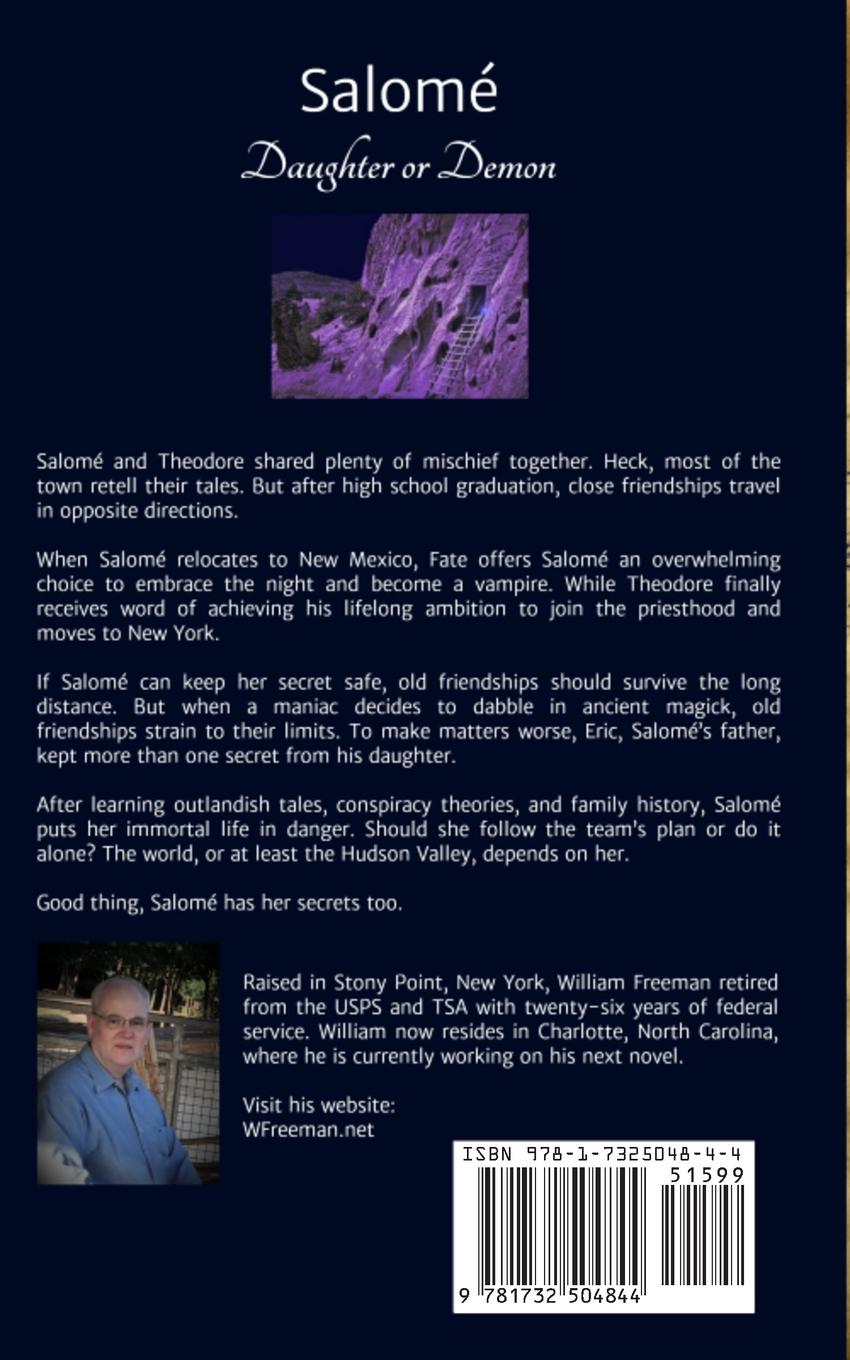 Rückseitencover Salomé - Daughter or Demon