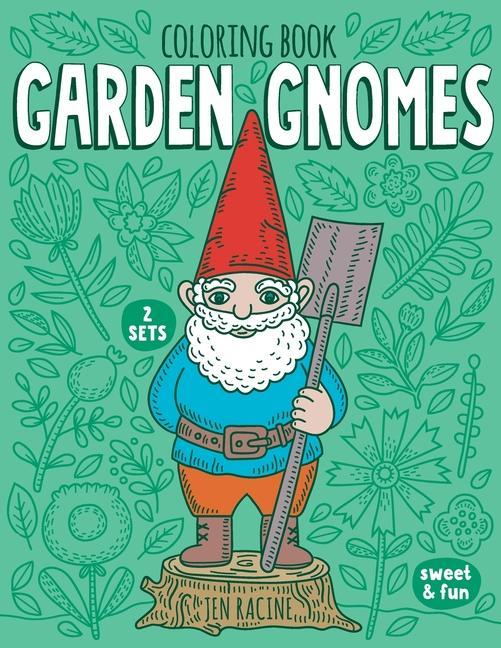 Vorderes Coverbild Garden Gnomes Coloring Book
