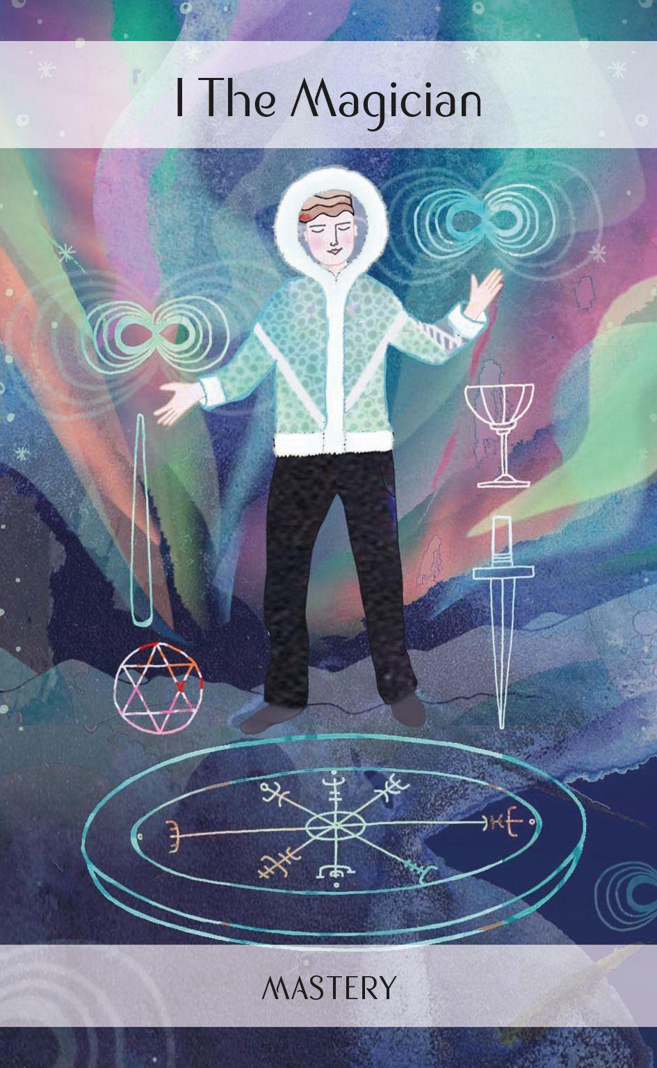 Beispielinhalt (Bild) The Magical Nordic Tarot