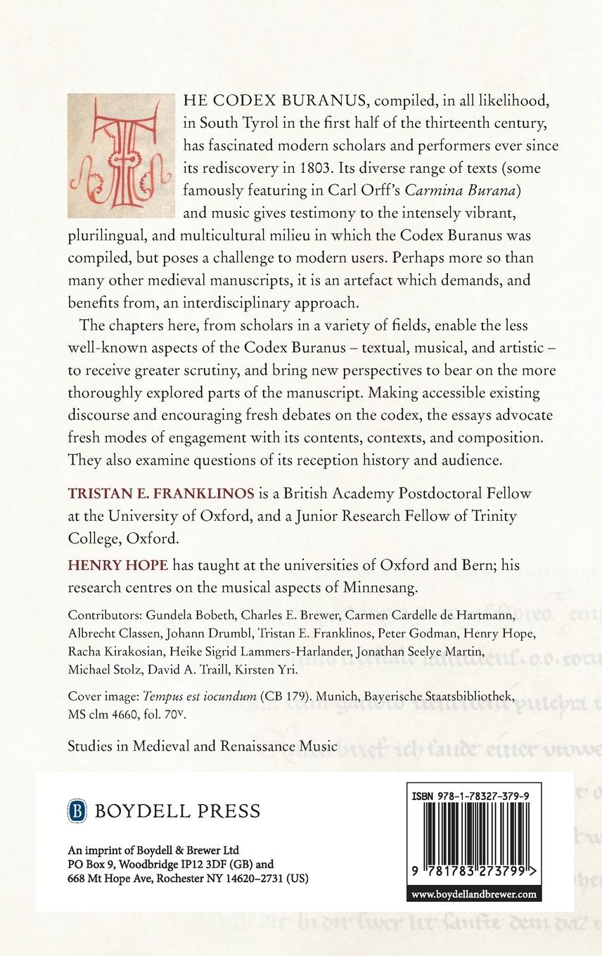 Rückseitencover Revisiting the Codex Buranus