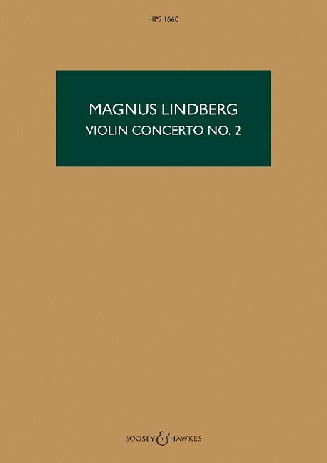 Vorderes Coverbild Violin Concerto No. 2: Violin and Orchestra Study Score
