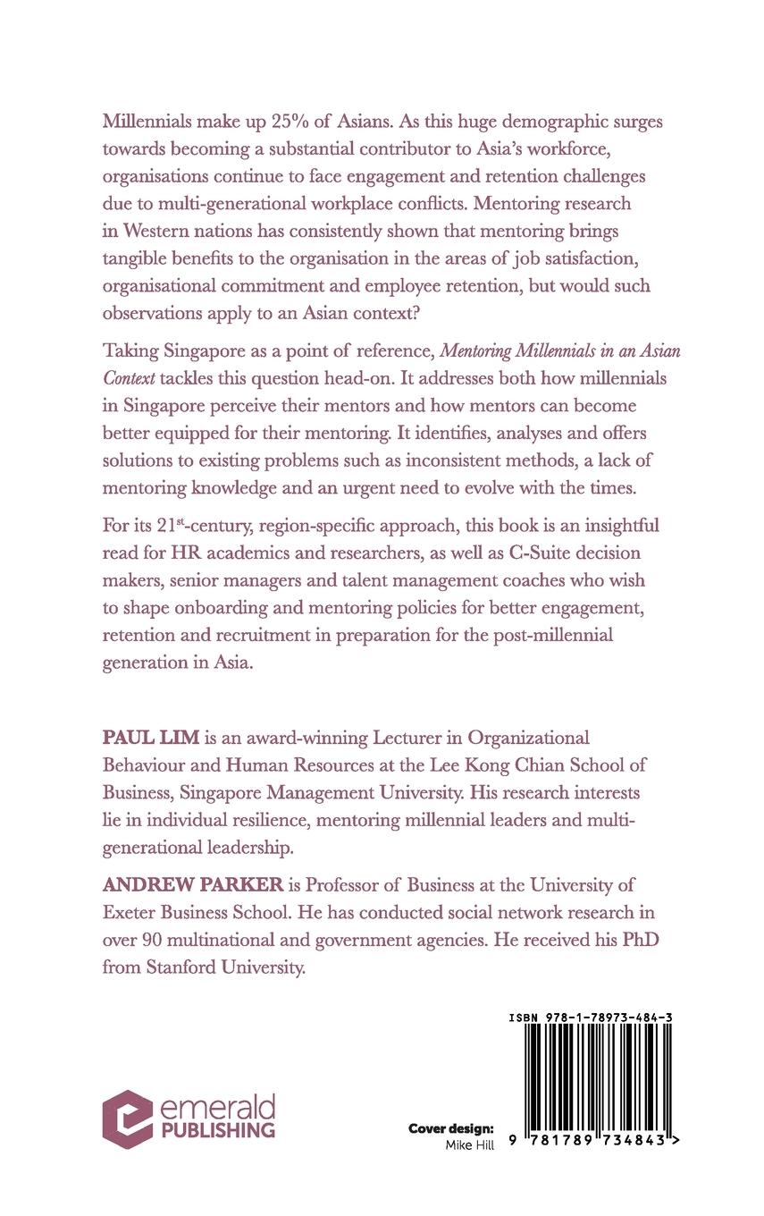 Rückseitencover Mentoring Millennials in an Asian Context