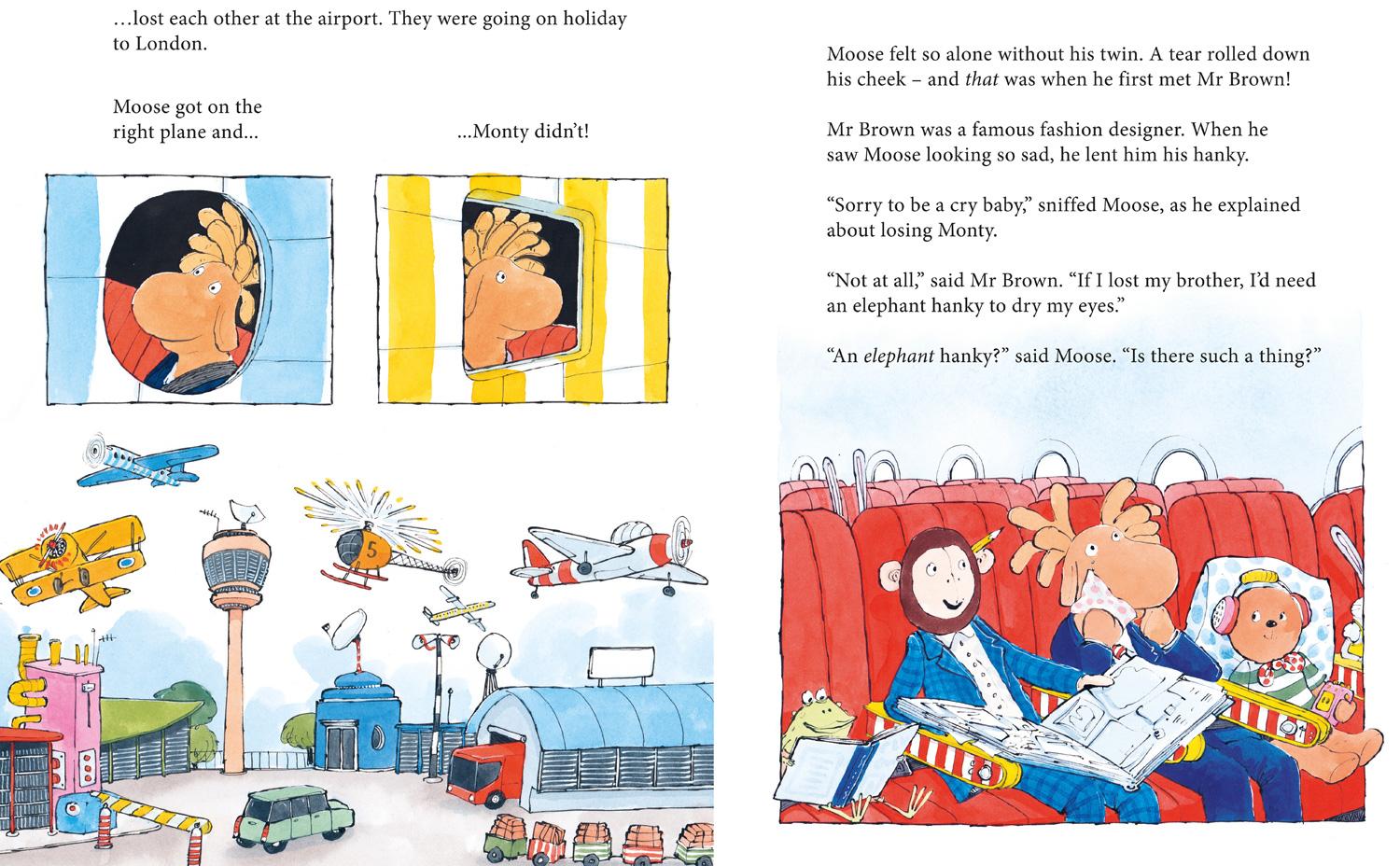 Beispielinhalt (Bild) The Adventures of Moose & MR Brown. Signed, Limited Edition