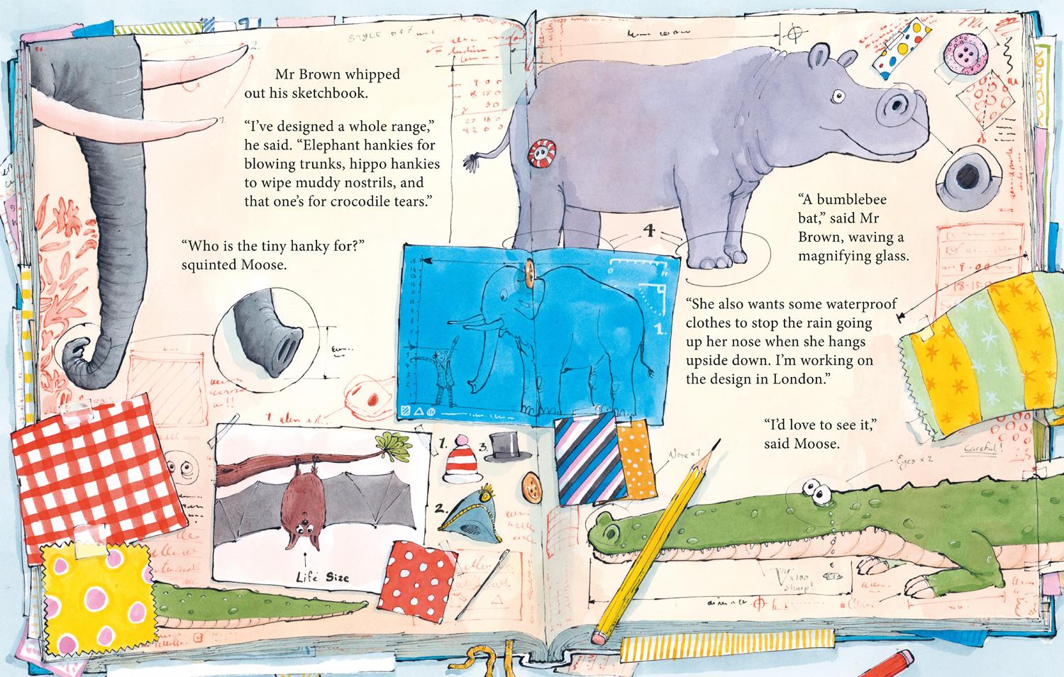 Beispielinhalt (Bild) The Adventures of Moose & MR Brown. Signed, Limited Edition