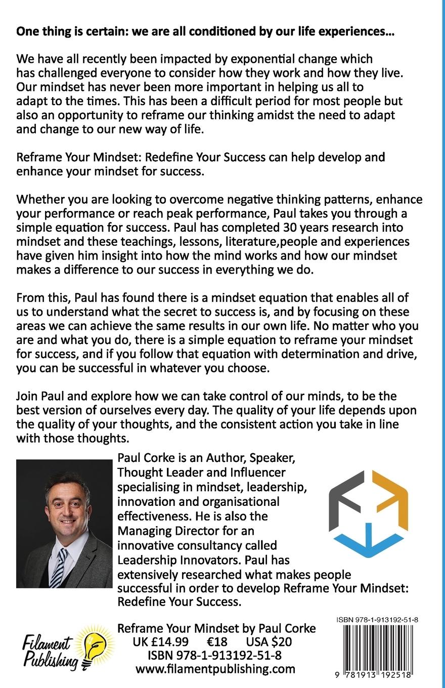 Rückseitencover Reframe Your Mindset