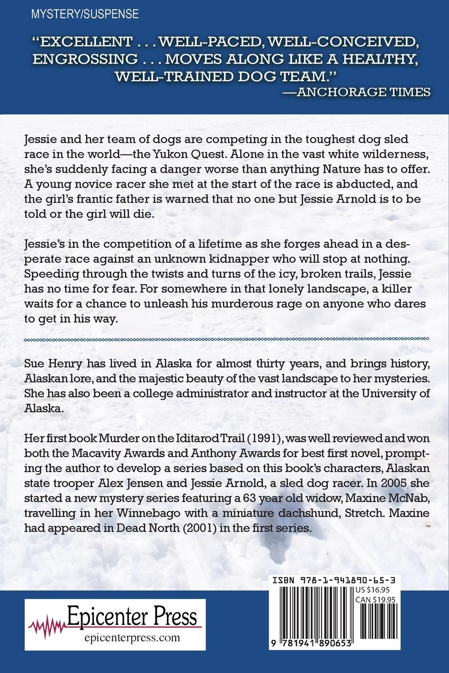 Rückseitencover Murder on the Yukon Quest