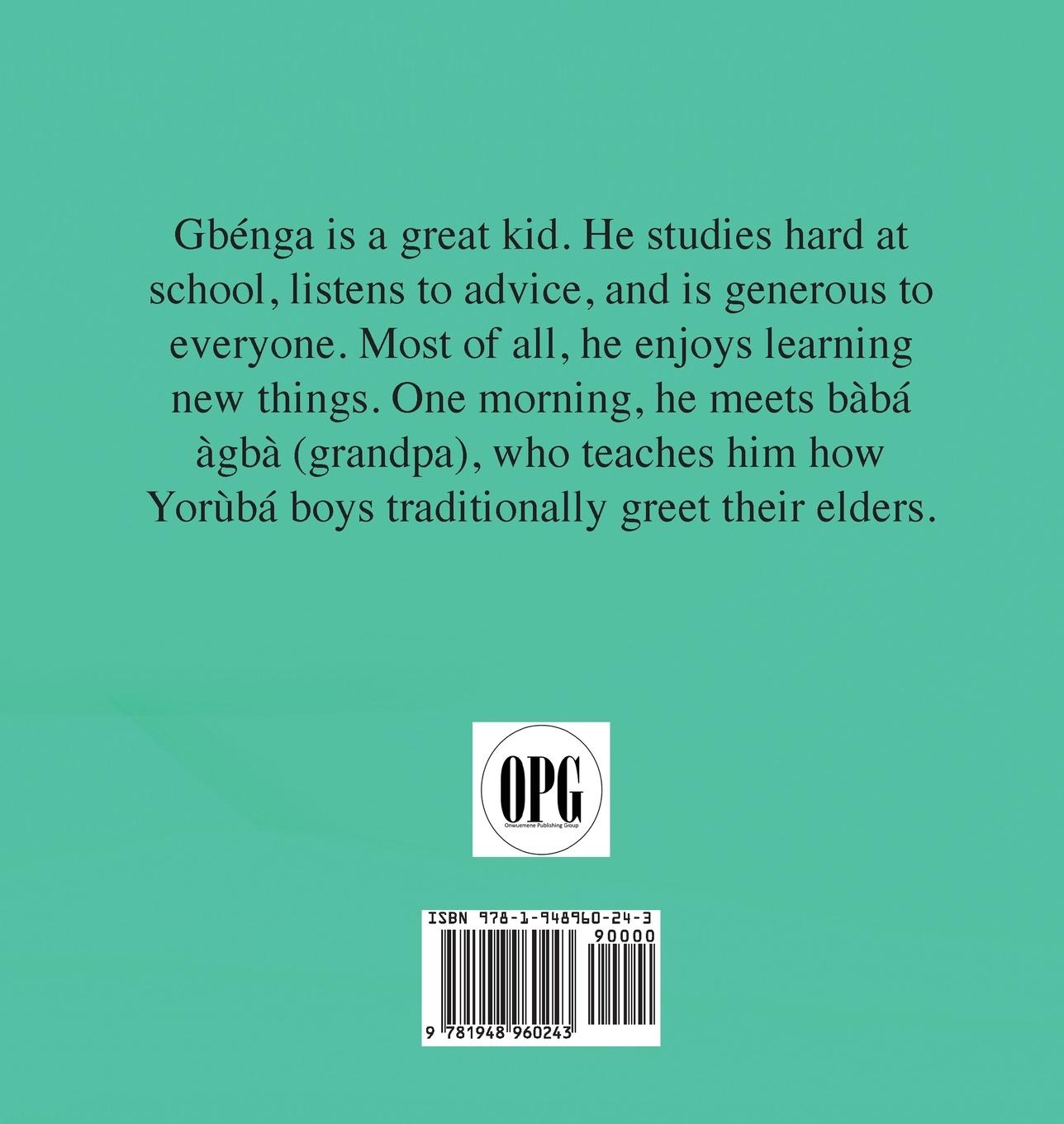 Rückseitencover Gbénga