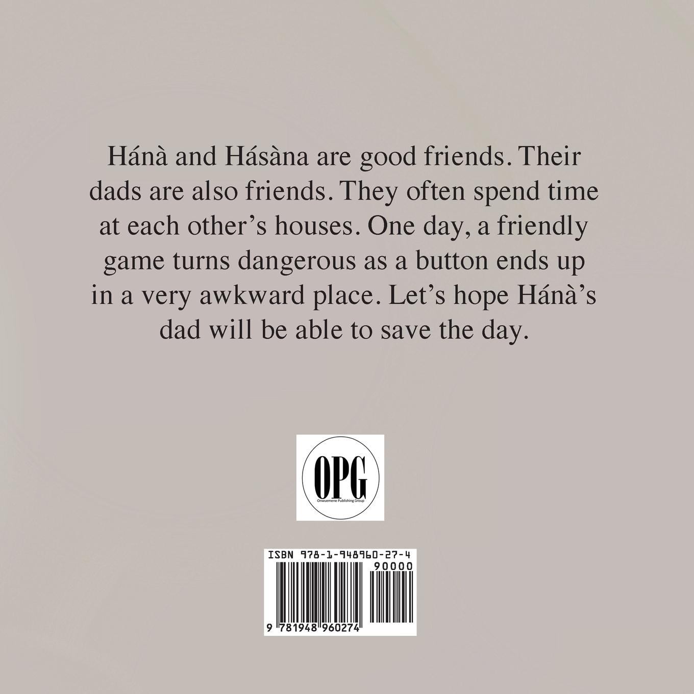 Rückseitencover Hánà àti Hásàna