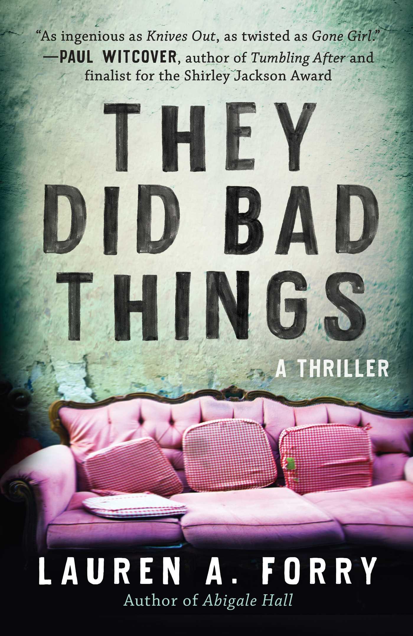 Vorderes Coverbild They Did Bad Things