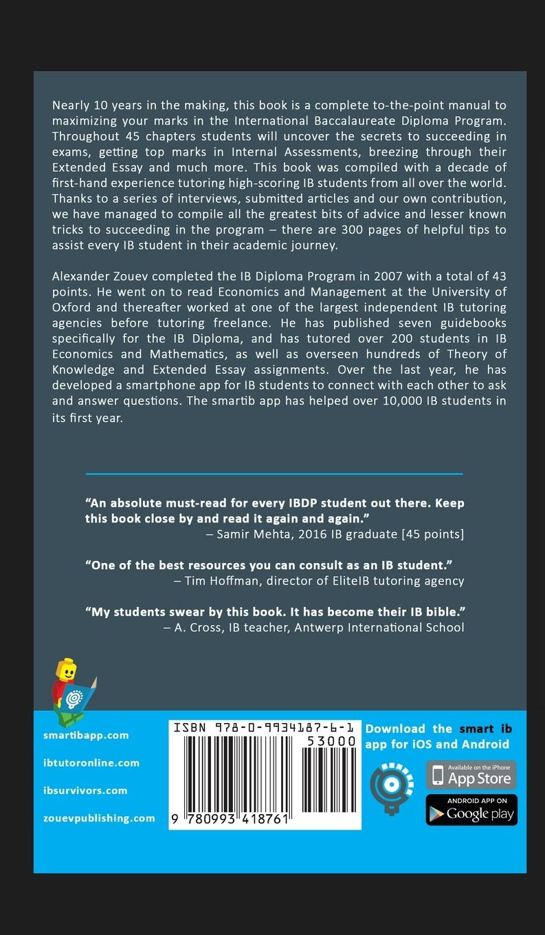 Rückseitencover 45 Tips, Tricks, and Secrets for the Successful International Baccalaureate [IB] Student