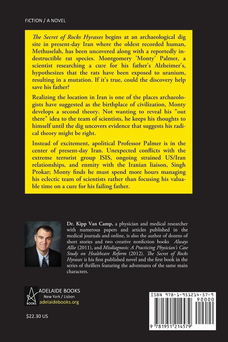 Rückseitencover The Secret of Rocks Hyraxes