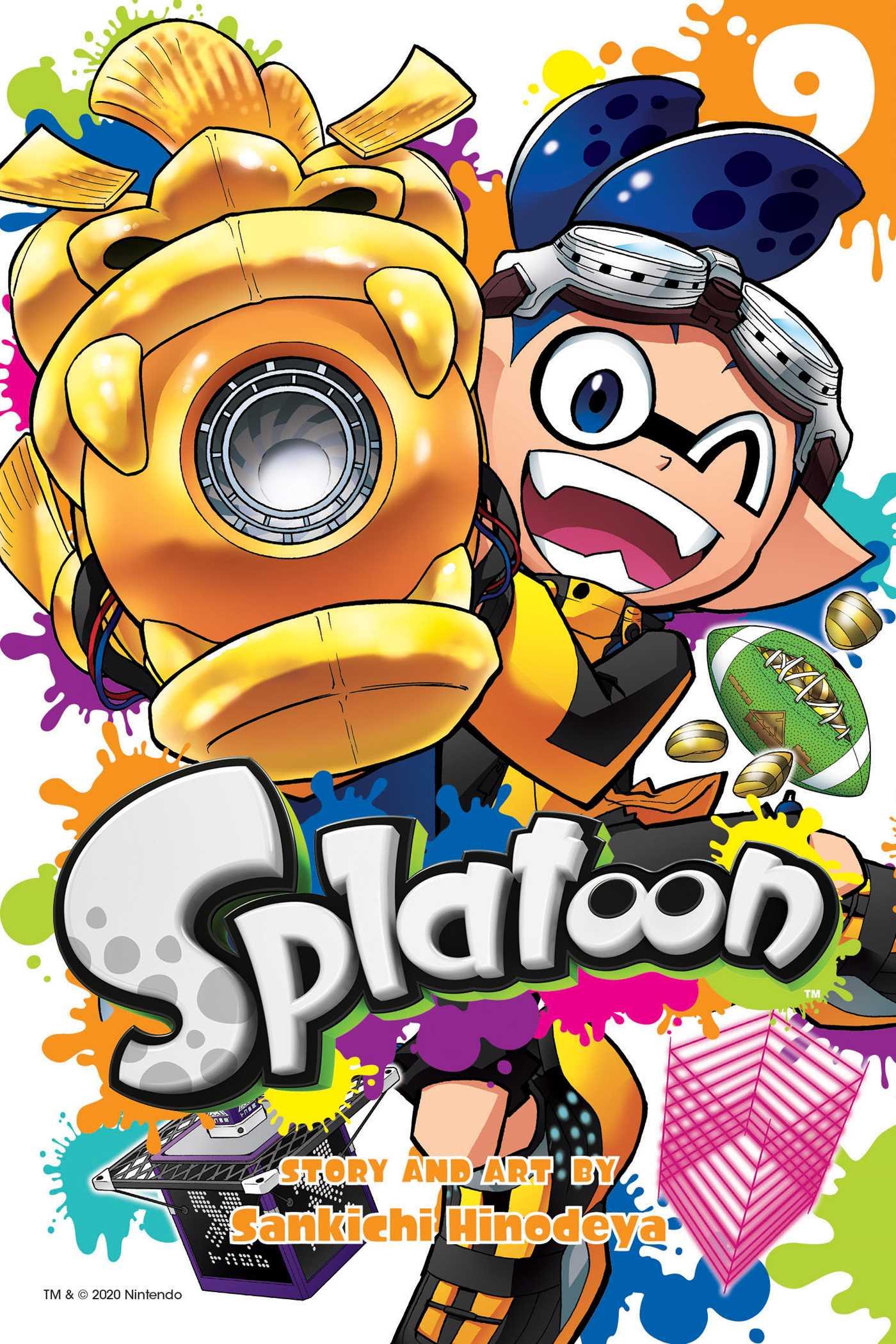 Vorderes Coverbild Splatoon, Vol. 9