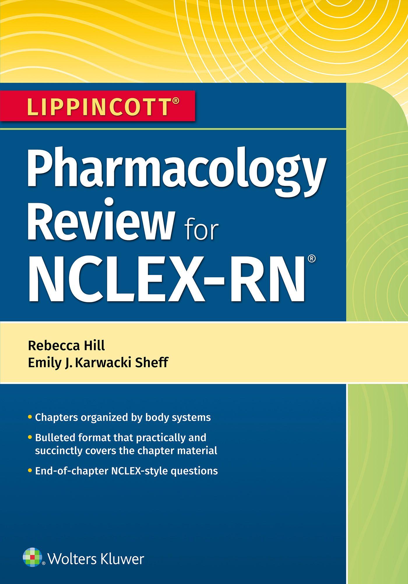 Vorderes Coverbild Lippincott Nclex-RN Pharmacology Review