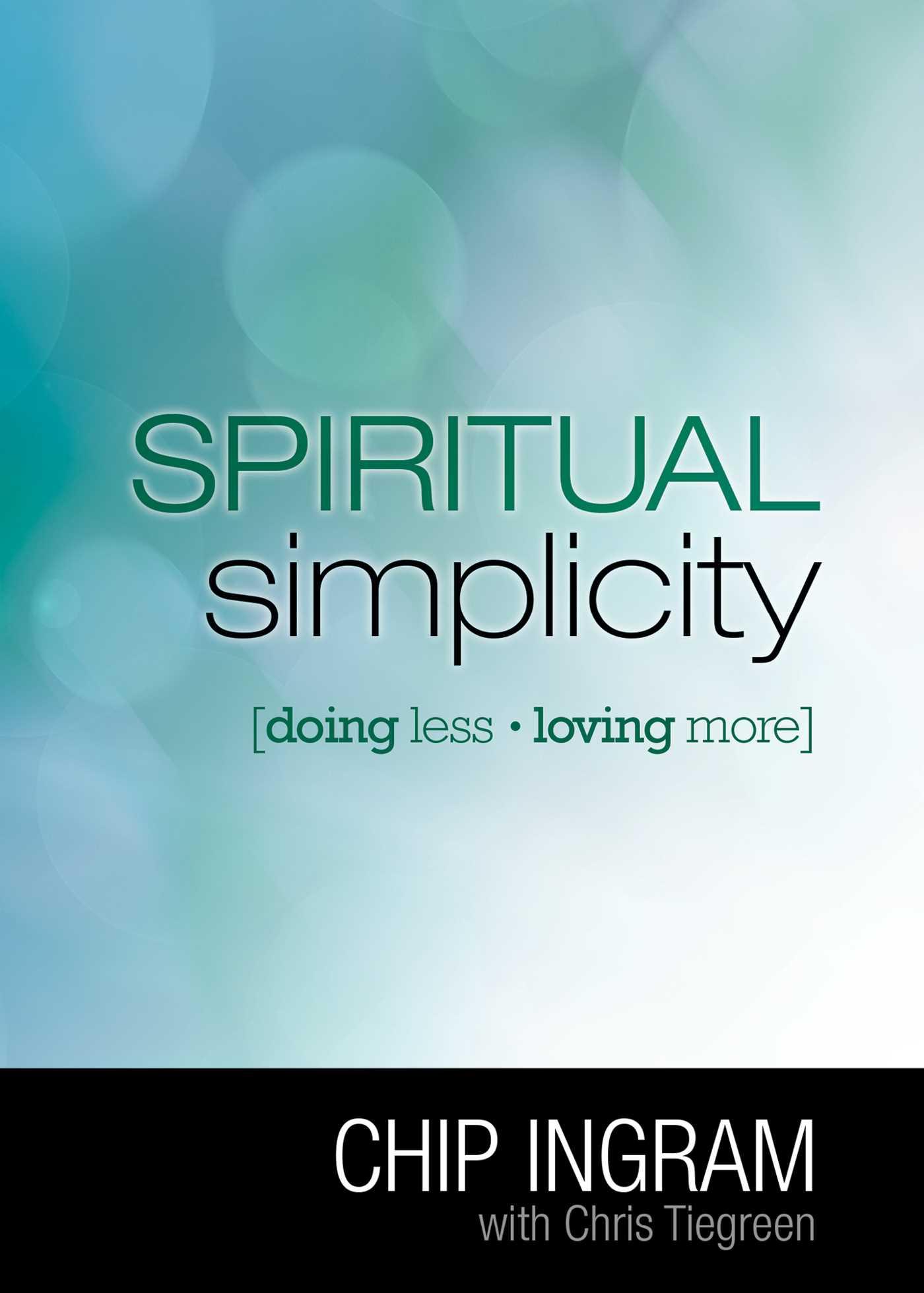 Vorderes Coverbild Spiritual Simplicity