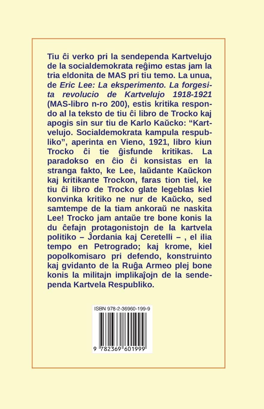 Rückseitencover Inter imperiismo kaj revolucio: La bazoj de la revolucio &#265;e la unuopa ekzemplo de Kartvelujo