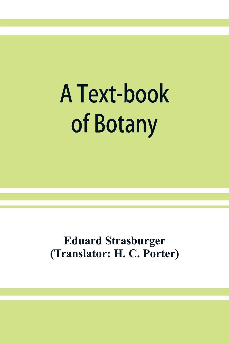 Vorderes Coverbild A text-book of botany