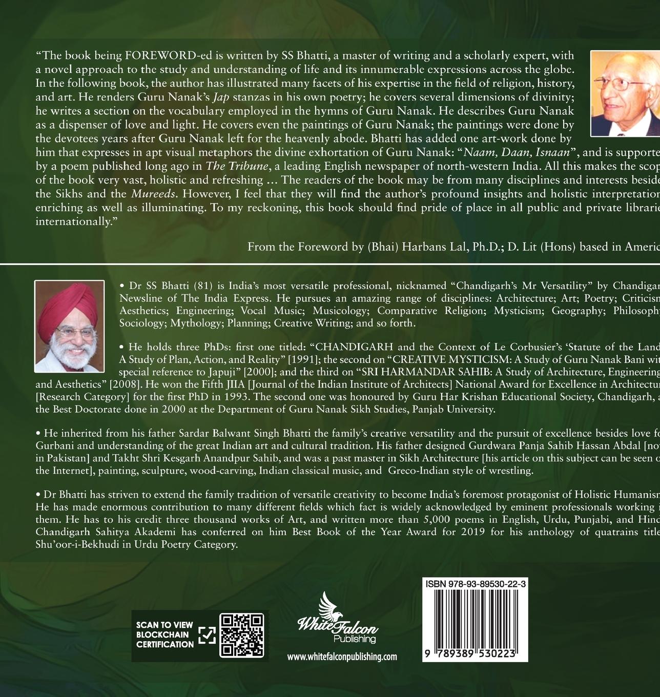 Rückseitencover Guru Nanak Dev